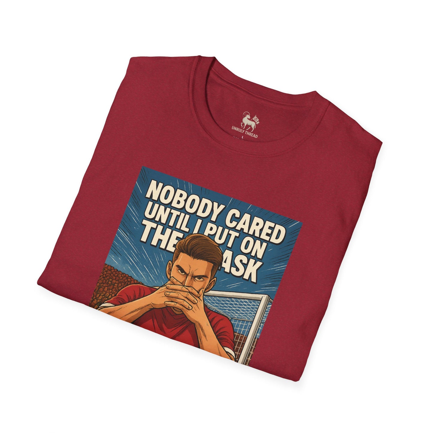 The Masked Arrival – Arsenal No.14 Energy Tee | Unisex Softstyle Shirt
