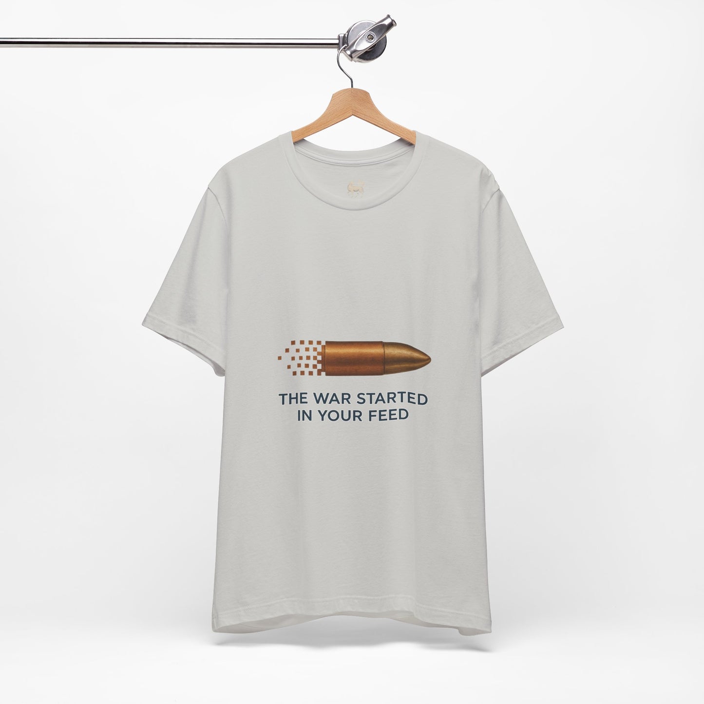 It Started In Your Feed | Unisex Jersey Short Sleeve T-Shirt, Thought-Provoking Apparel
