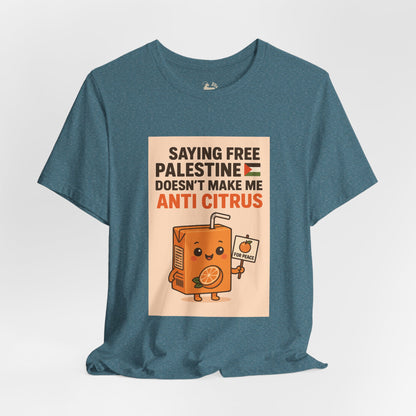 The Juice Box T-Shirt | Unruly Thread Activist Streetwear | Bella + Canvas 3001