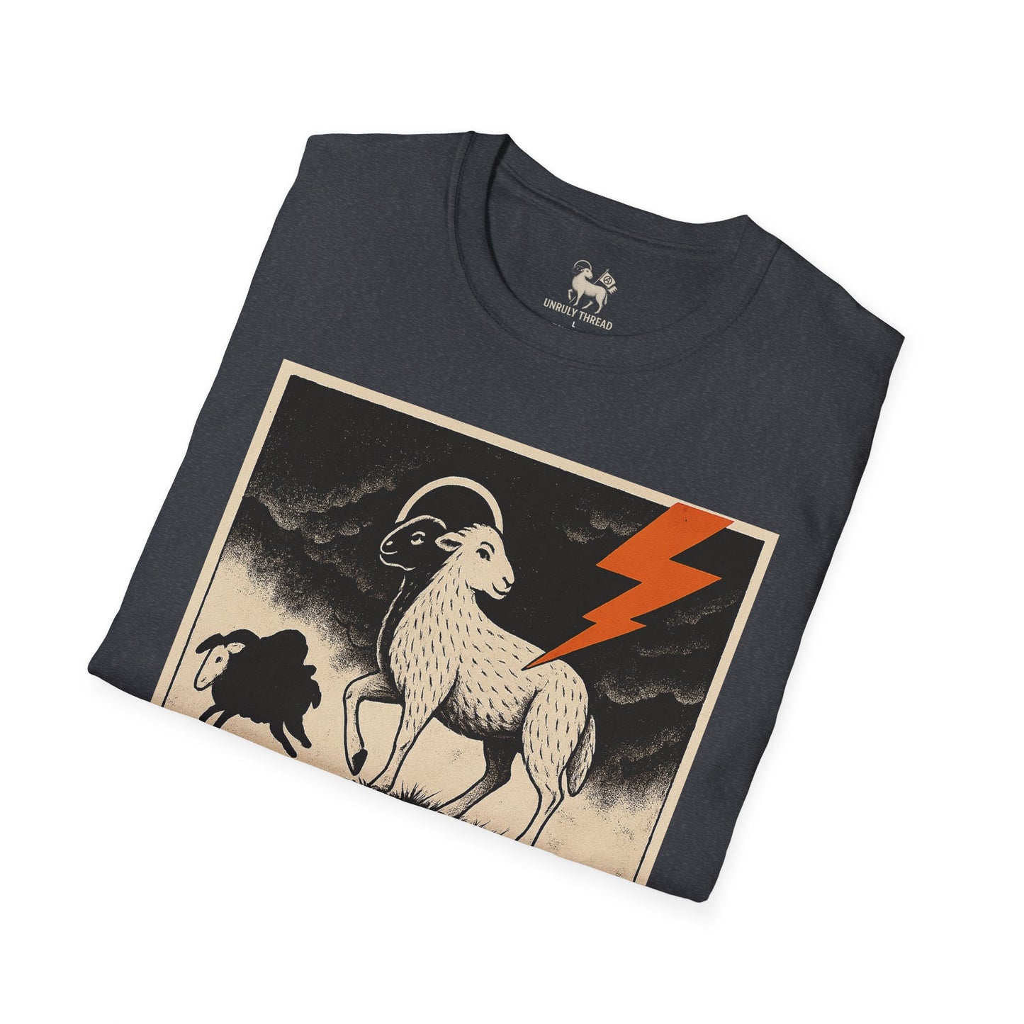 Burn the Hymns Tee – Drop 001 | Unisex Softstyle Protest Shirt