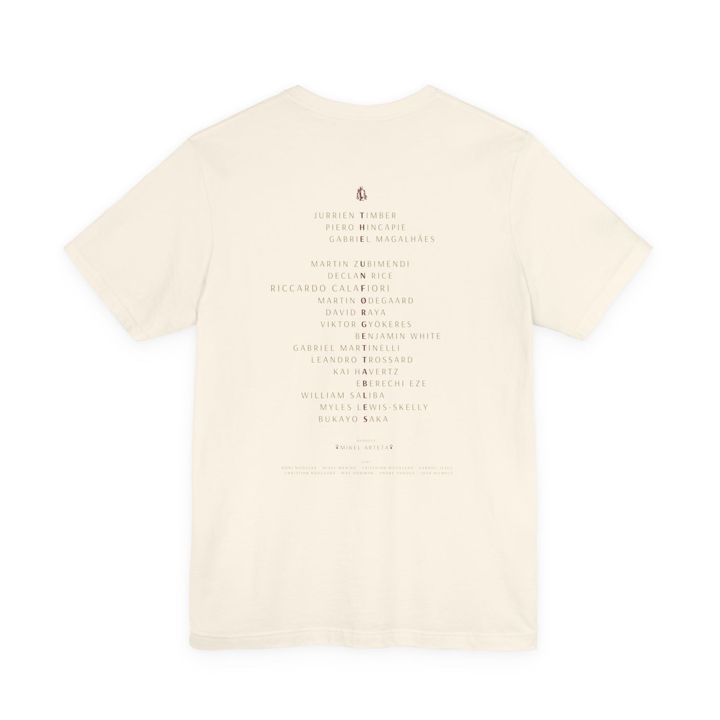 The Unforgettables | Arsenal Squad Tee