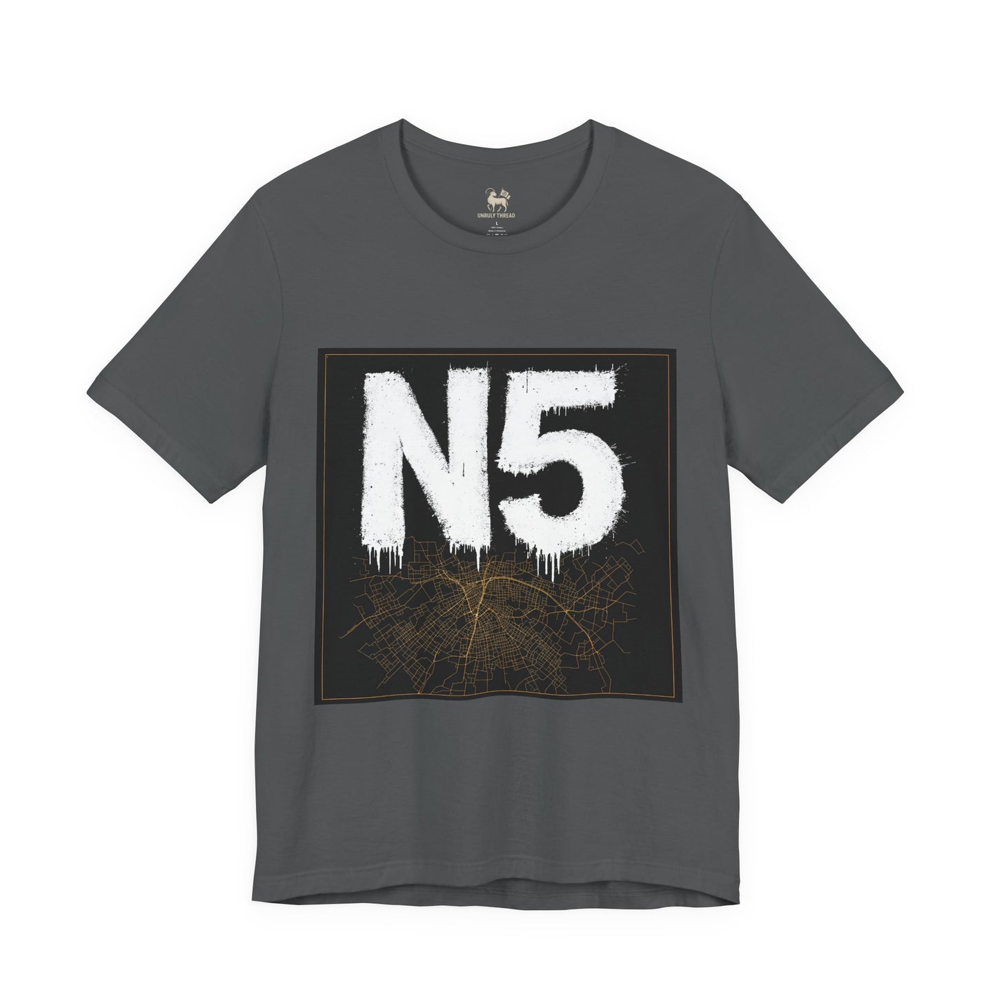 N5 | North London Postcode Tee | Arsenal Terrace Culture Statement | Bella + Canvas 3001