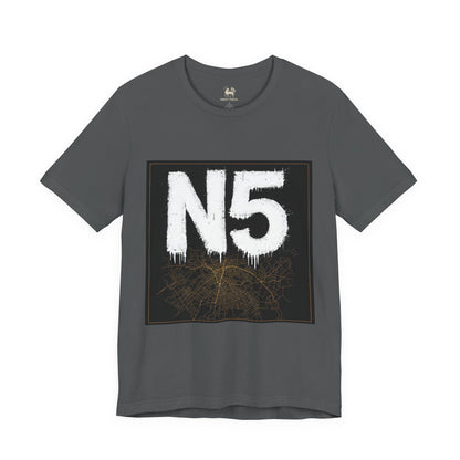 N5 | North London Postcode Tee | Arsenal Terrace Culture Statement | Bella + Canvas 3001