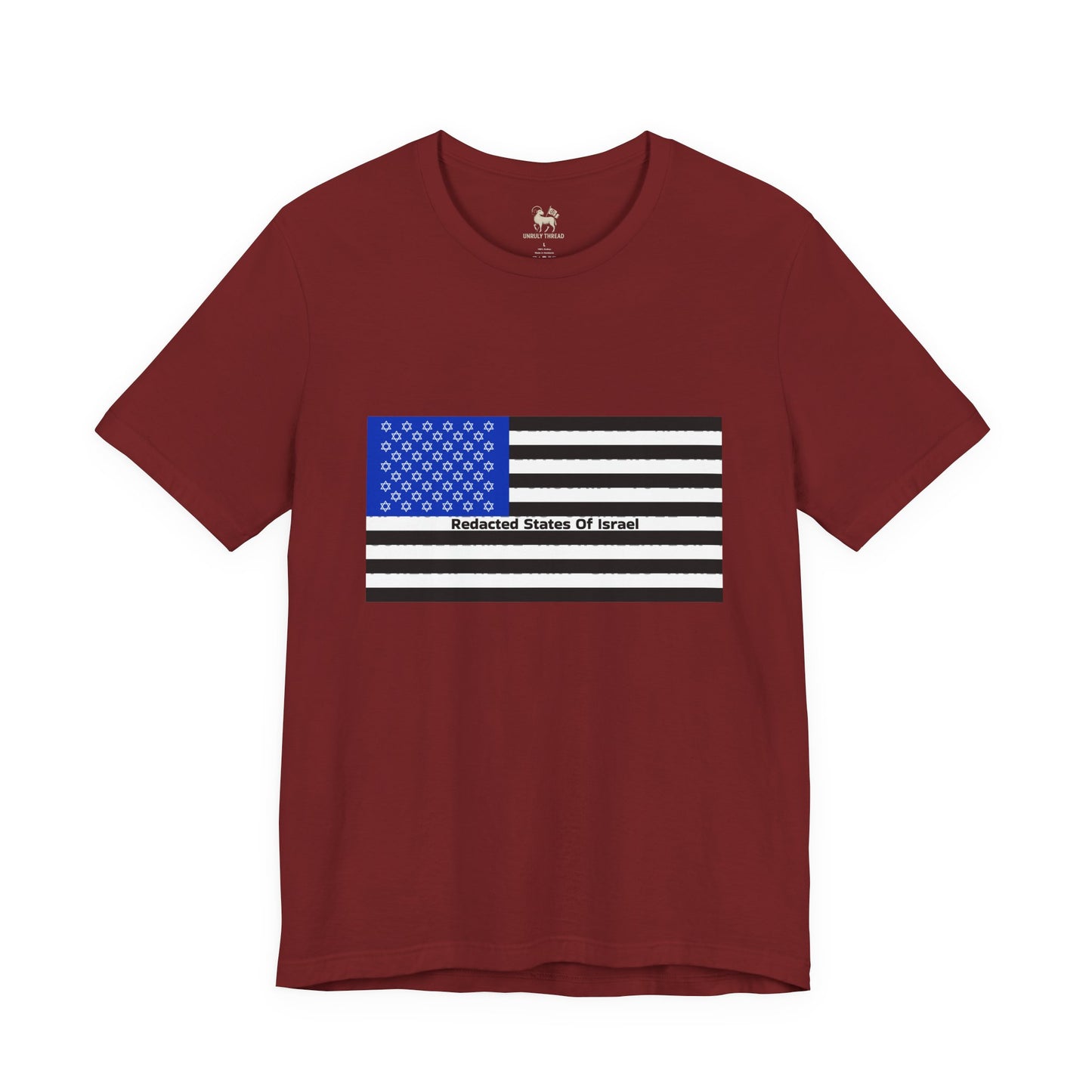 Redacted States of Israel | Bella + Canvas 3001
