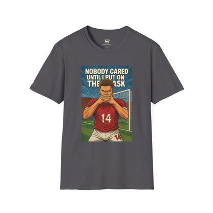 The Masked Arrival – Arsenal No.14 Energy Tee | Unisex Softstyle Shirt