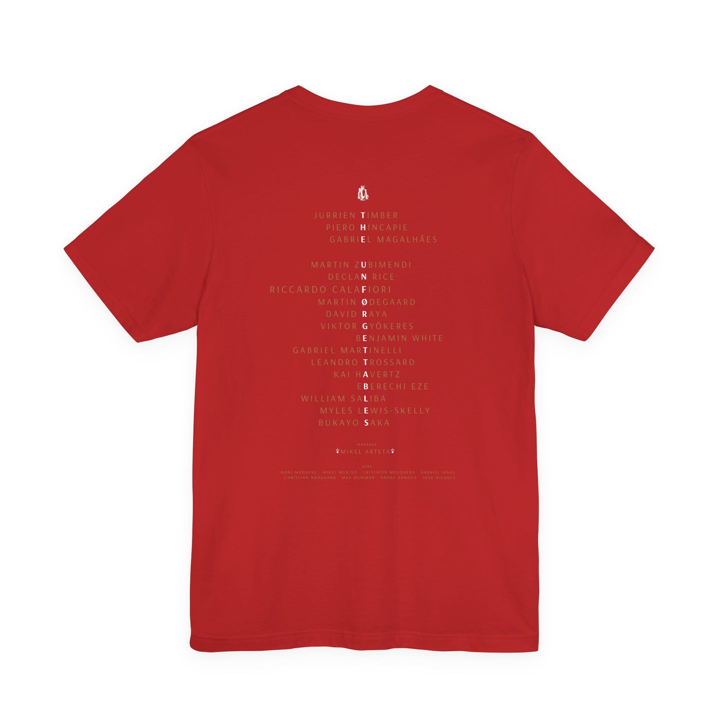 The Unforgettables | Arsenal Squad Tee