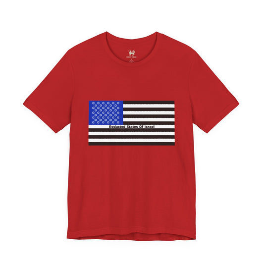 Redacted States of Israel | Bella + Canvas 3001