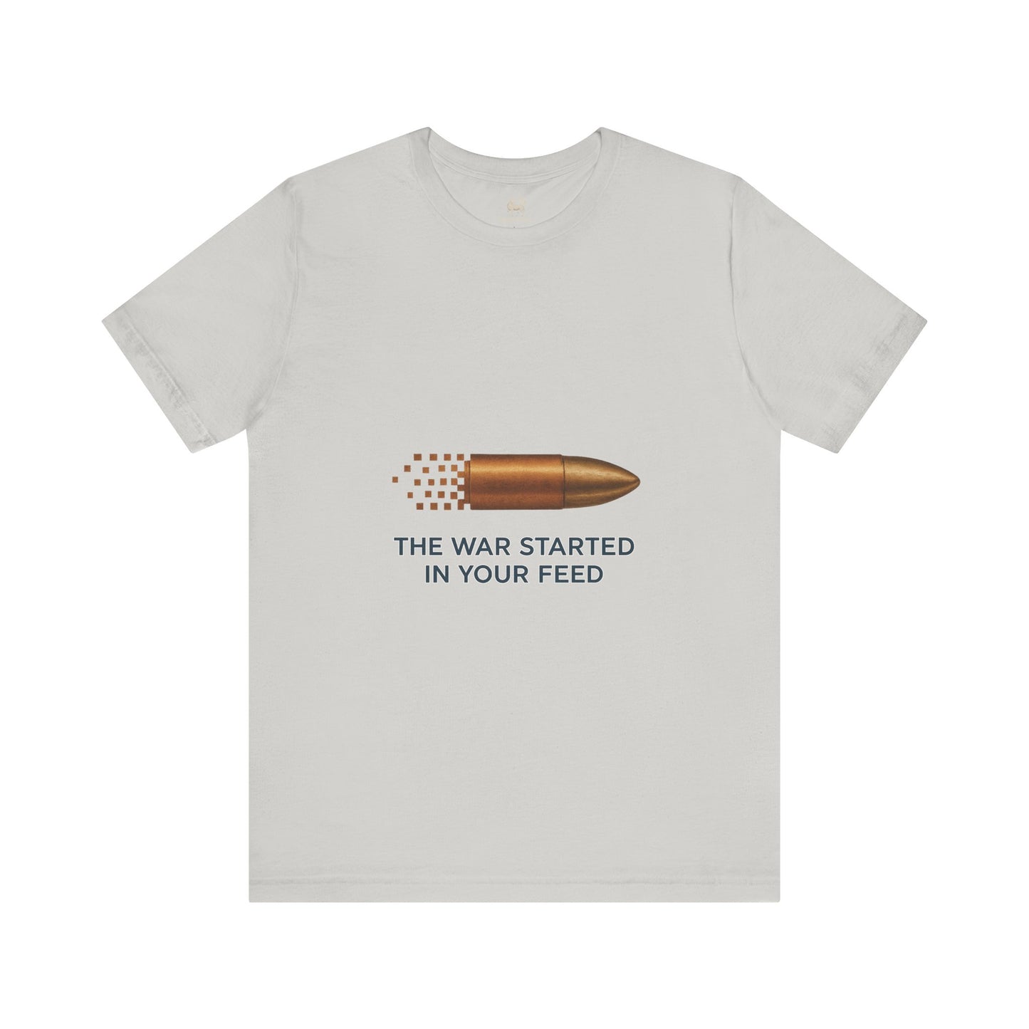 It Started In Your Feed  | Unisex Jersey Short Sleeve T-Shirt, Thought-Provoking Apparel