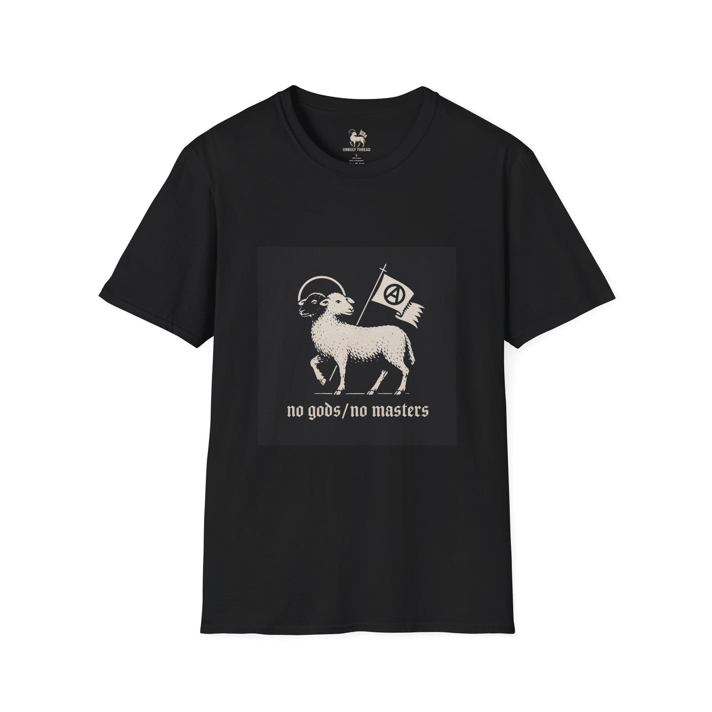 No gods/No masters | Unisex Softstyle Protest Shirt