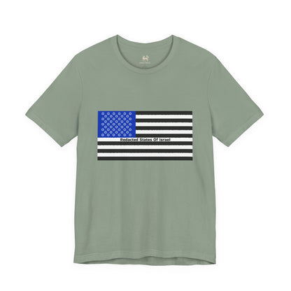 Redacted States of Israel | Bella + Canvas 3001