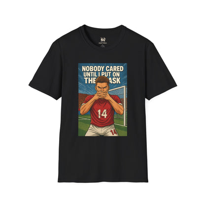 The Masked Arrival – Arsenal No.14 Energy Tee | Unisex Softstyle Shirt