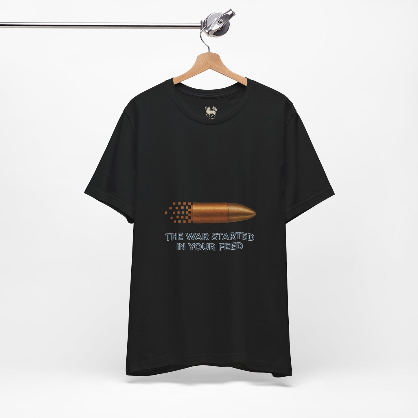 It Started In Your Feed  | Unisex Jersey Short Sleeve T-Shirt, Thought-Provoking Apparel