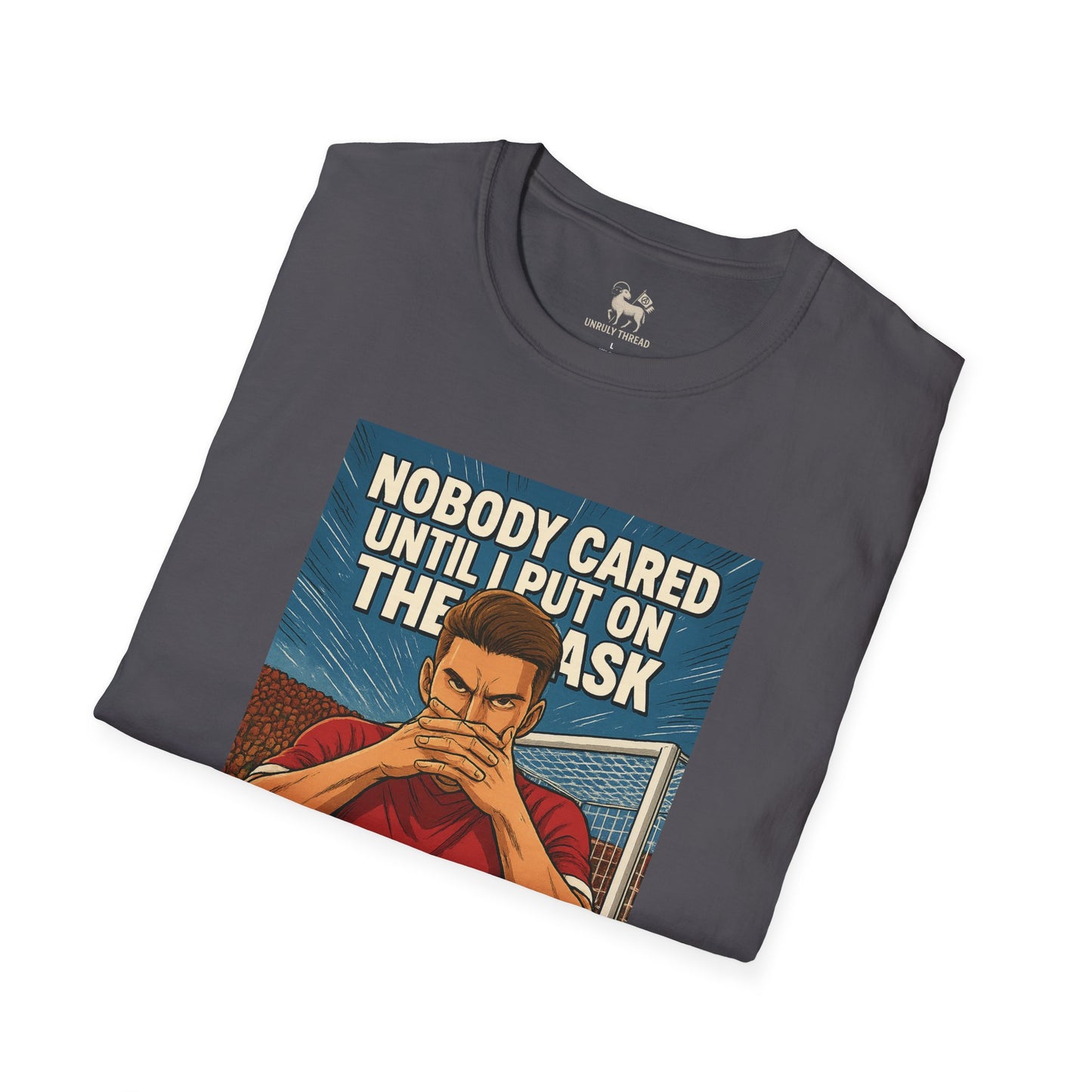 The Masked Arrival – Arsenal No.14 Energy Tee | Unisex Softstyle Shirt