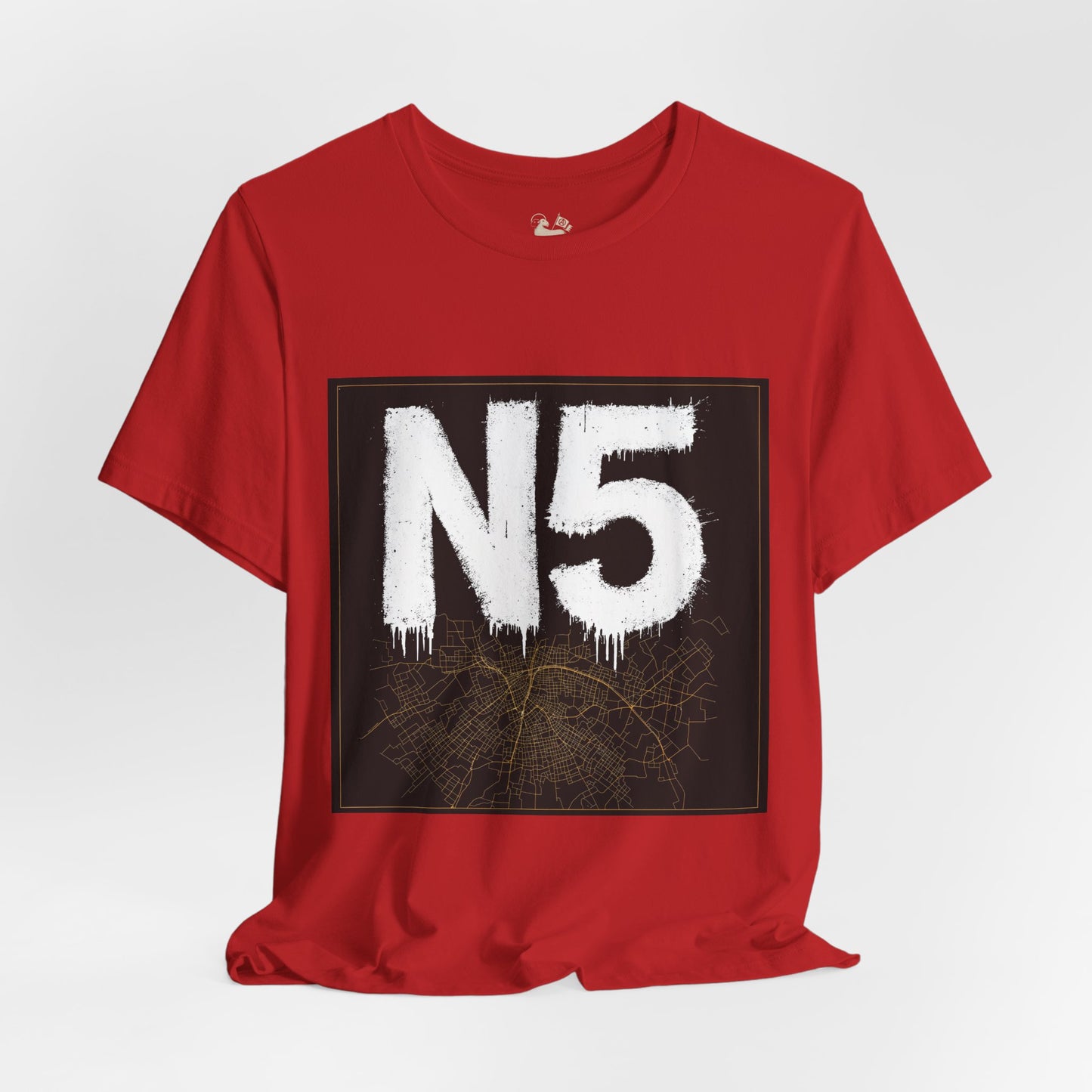 N5 | North London Postcode Tee | Arsenal Terrace Culture Statement | Bella + Canvas 3001