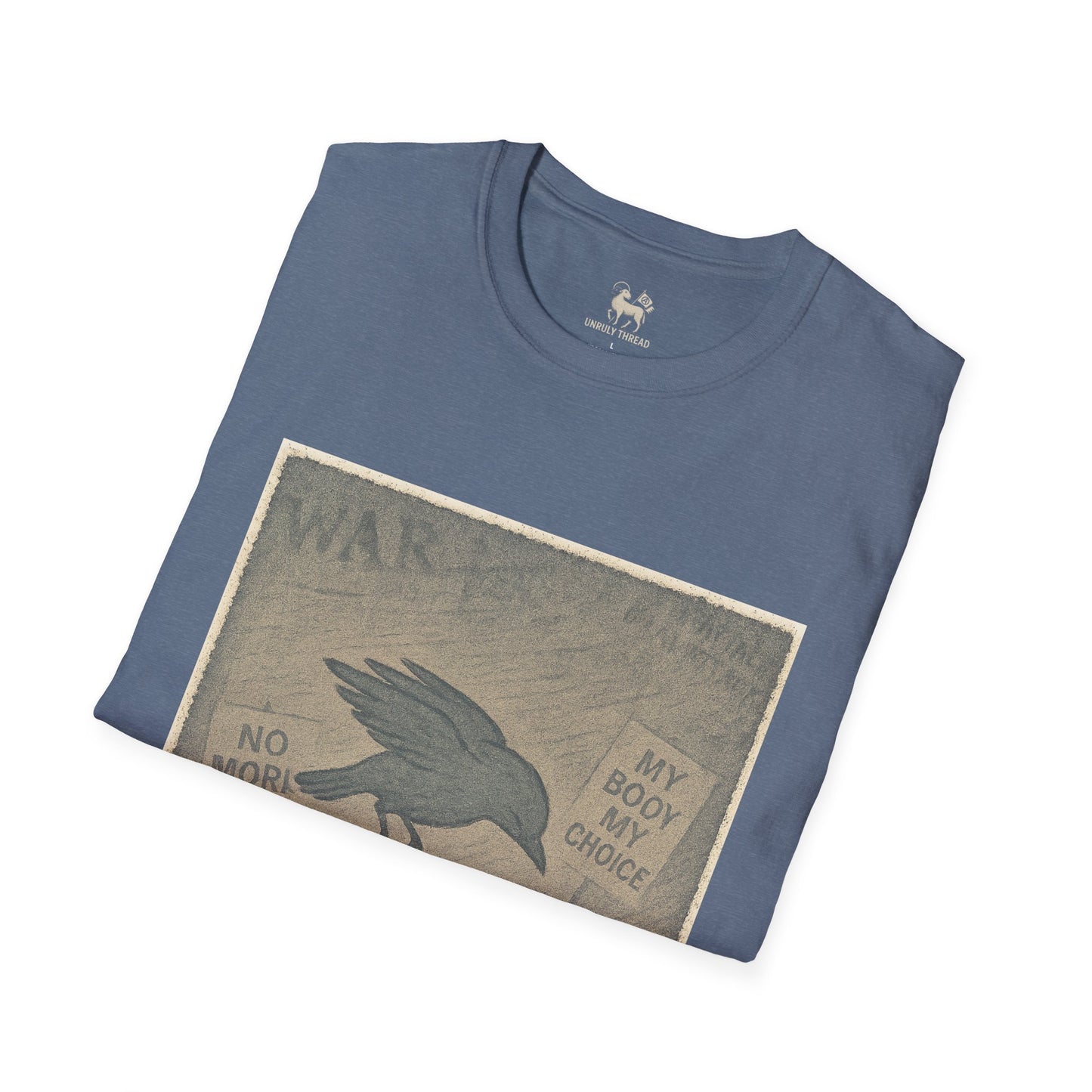 Stage 1 – Going Through the Motions  | Unisex Softstyle Protest Shirt