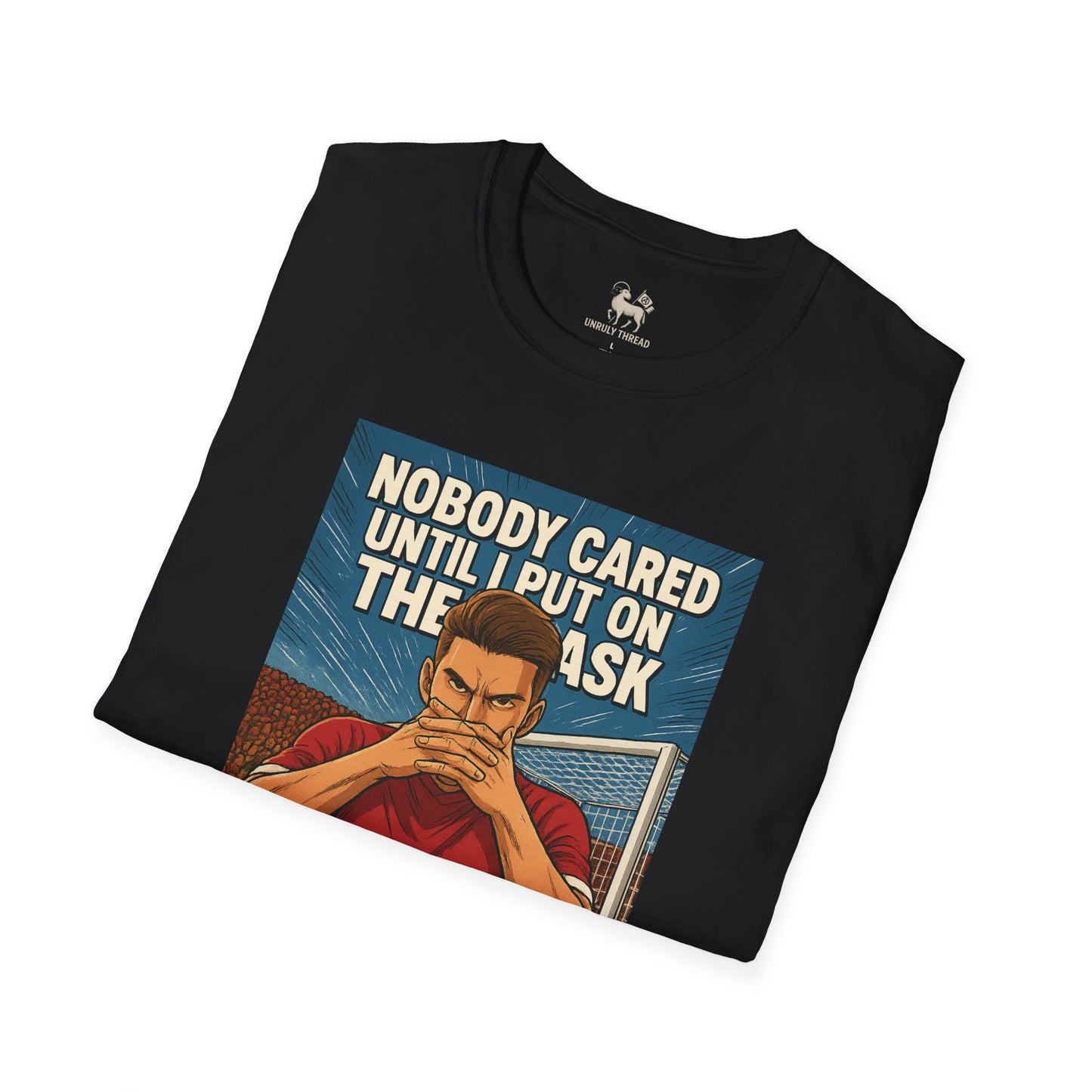 The Masked Arrival – Arsenal No.14 Energy Tee | Unisex Softstyle Shirt