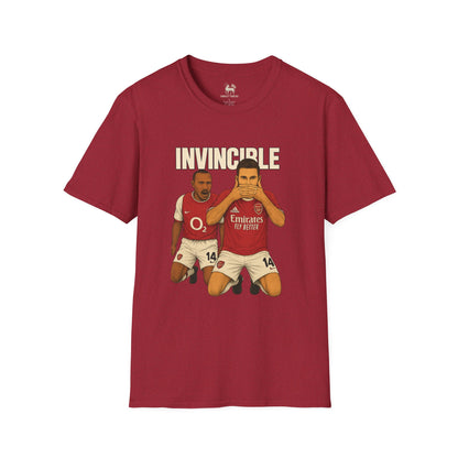 INVINCIBLE: Arsenal Legacy Tee ft. Henry & Gyökeres | Unisex Softstyle Shirt