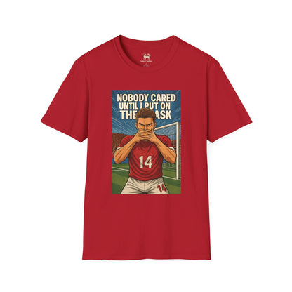 The Masked Arrival – Arsenal No.14 Energy Tee | Unisex Softstyle Shirt