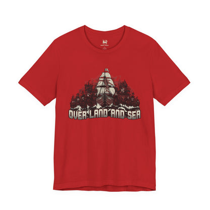 Over Land and Sea | Arsenal Champions League Tee | Unisex Bella+Canvas 3001