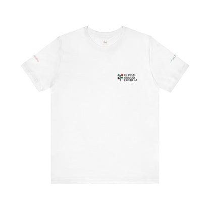 🩶 GLOBAL SUMUD FLOTILLA — RESISTANCE EDITION | Unisex Jersey Short Sleeve T-Shirt, Thought-Provoking Apparel
