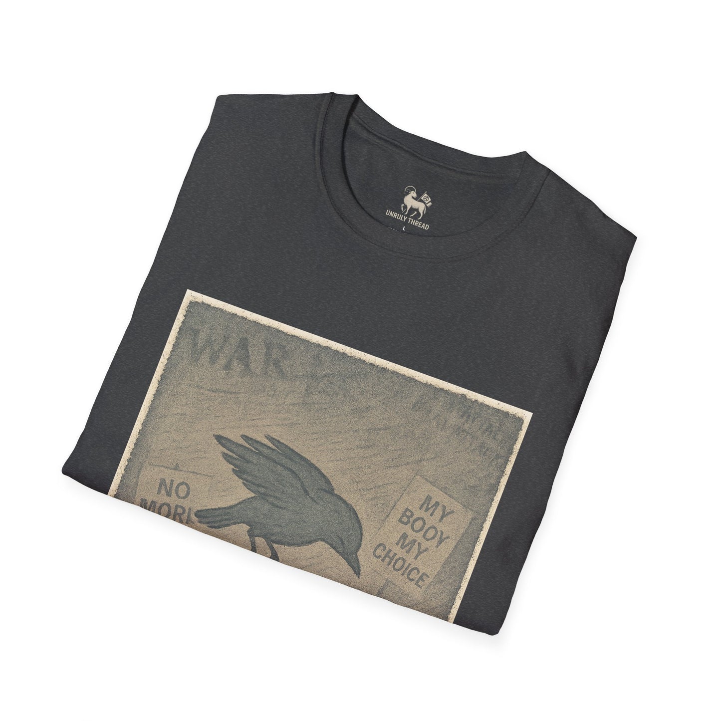Stage 1 – Going Through the Motions  | Unisex Softstyle Protest Shirt