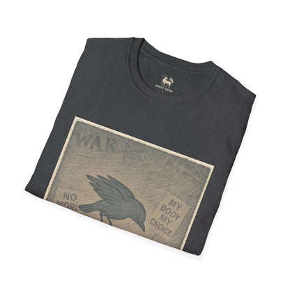 Stage 1 – Going Through the Motions  | Unisex Softstyle Protest Shirt