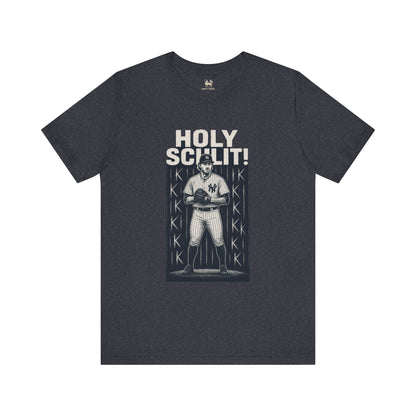 Holy Schlit! — Cam Schlittler 12K Bronx Tee (Navy)