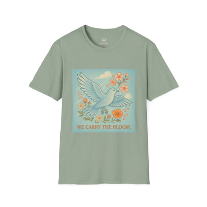 Stage 3 – We Carry the Bloom   | Unisex Softstyle Protest Shirt
