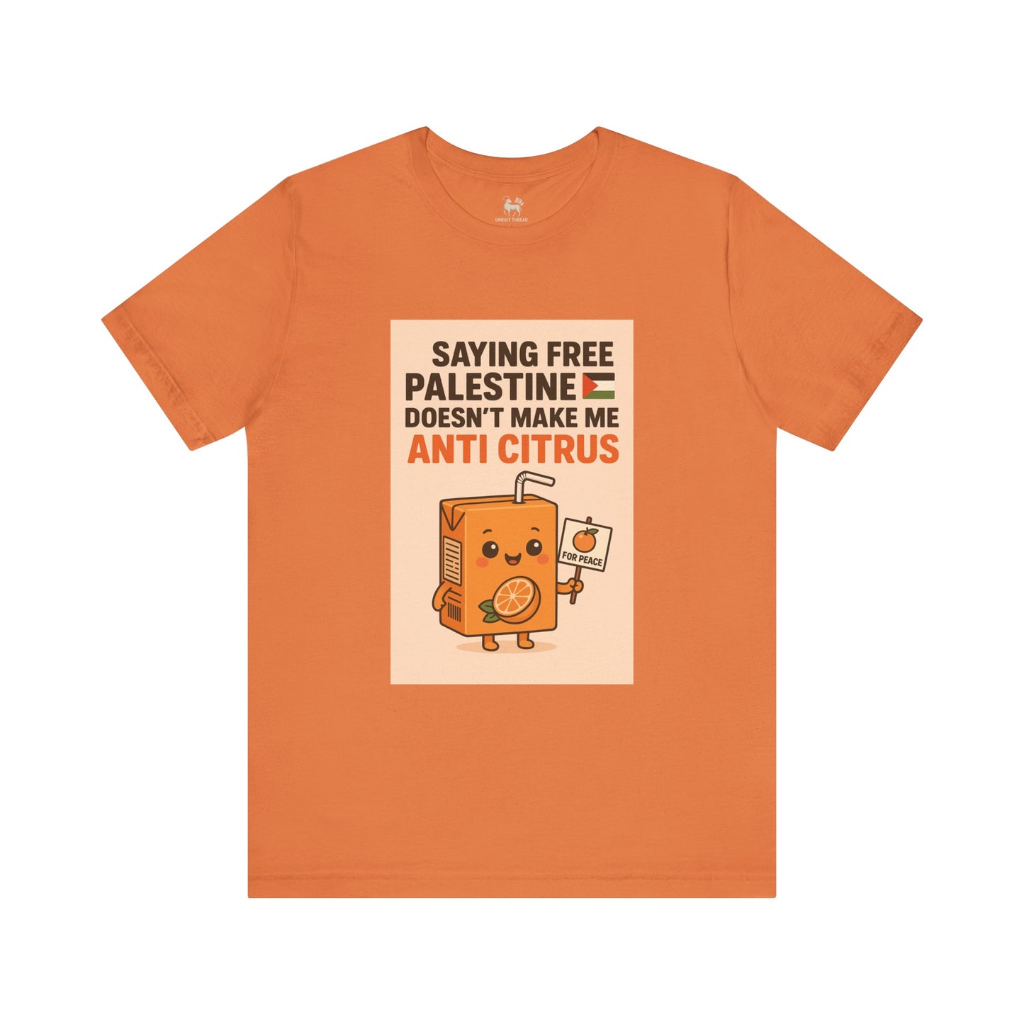 The Juice Box T-Shirt | Unruly Thread Activist Streetwear | Bella + Canvas 3001