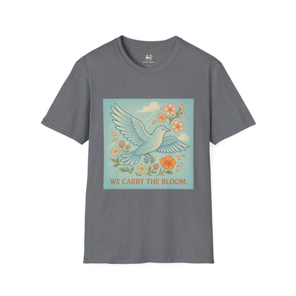Stage 3 – We Carry the Bloom   | Unisex Softstyle Protest Shirt
