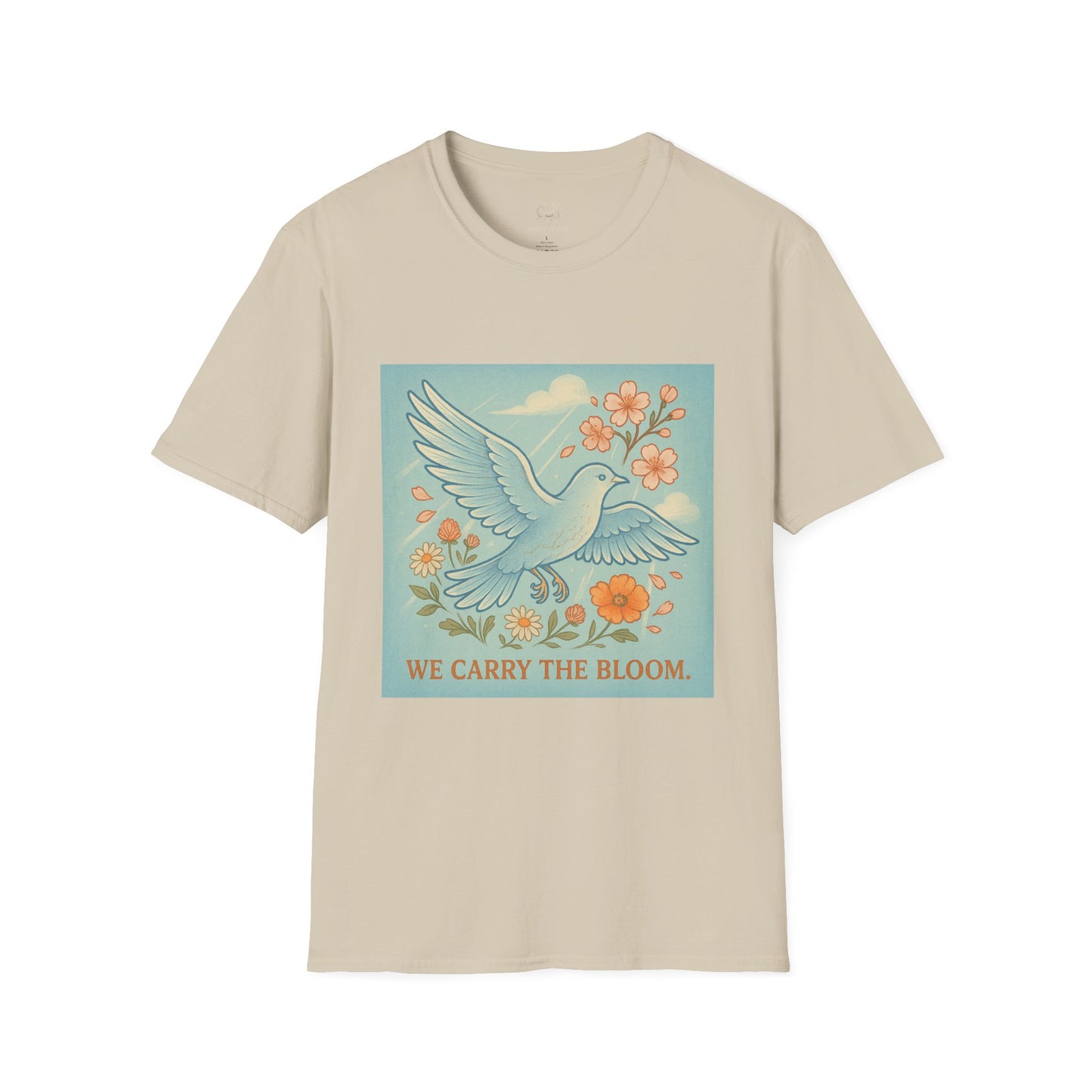 Stage 3 – We Carry the Bloom   | Unisex Softstyle Protest Shirt