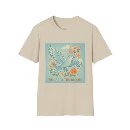 Stage 3 – We Carry the Bloom   | Unisex Softstyle Protest Shirt